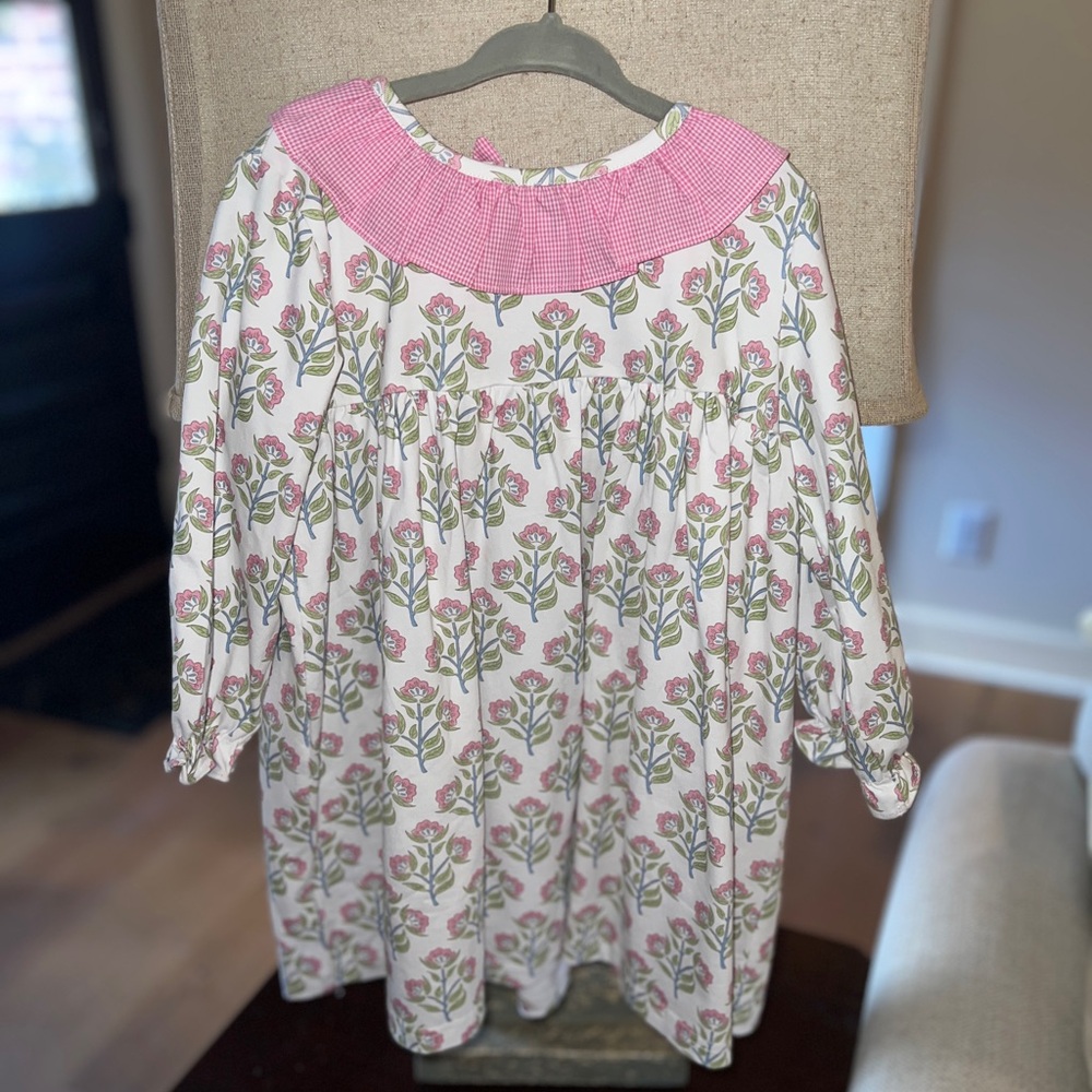 Stitchy Fish Pick Me Petals Dress - 3T